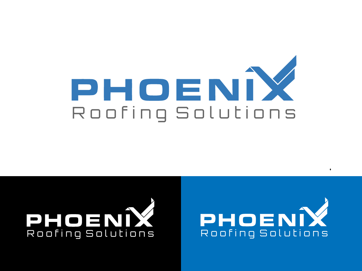 Logo-Design von Anyl Thapa für Phoenix Roofing Solutions | Design #3610447