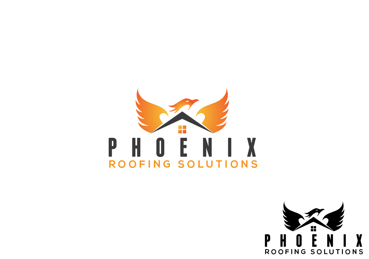 Logo Design by TechWise for Phoenix Roofing Solutions | Design #3586221