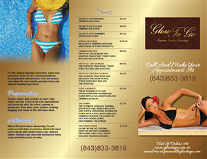 Brochure Design by PAS-CREATIVE for Glow To Go | Design: #3605799