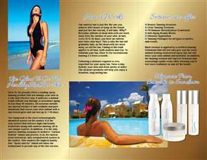 Brochure Design by PAS-CREATIVE for Glow To Go | Design: #3605862