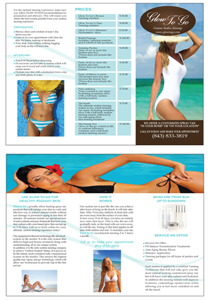 Brochure Design by Maden for Glow To Go | Design: #3582128