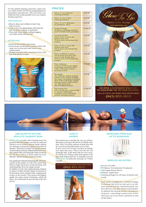 Brochure Design by Maden for Glow To Go | Design: #3598595