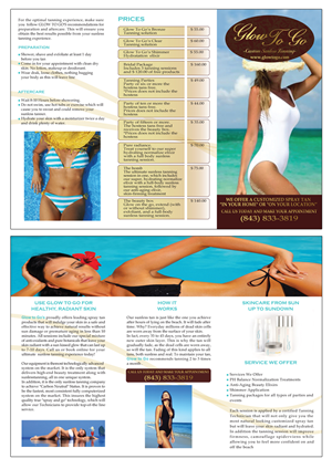 Brochure Design by Maden for Glow To Go | Design: #3598642