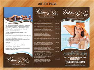 Brochure Design by Sarmishtha Chattopadhyay_loginchange for Glow To Go | Design: #3579293