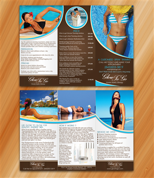 Brochure Design by Sarmishtha Chattopadhyay_loginchange for Glow To Go | Design: #3591251