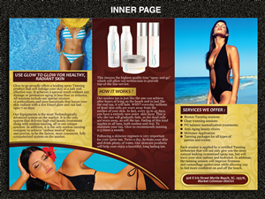 Brochure Design by Sarmishtha Chattopadhyay_loginchange for Glow To Go | Design: #3604573