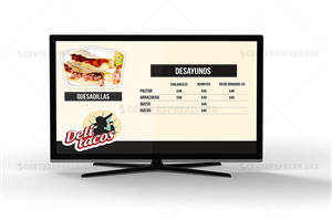 Design de Menu par CENTERSPREAD pour ce projet | Design : #3727420