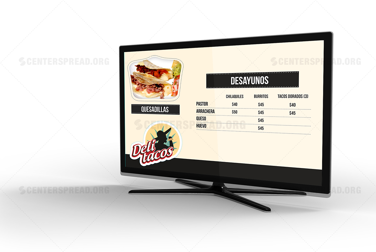 Design de Menu par CENTERSPREAD pour ce projet | Design #3727489