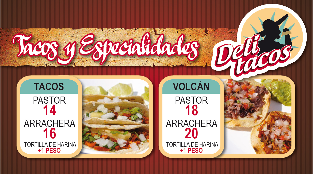 Menu Design by Luis Arriola for this project | Design #3698649