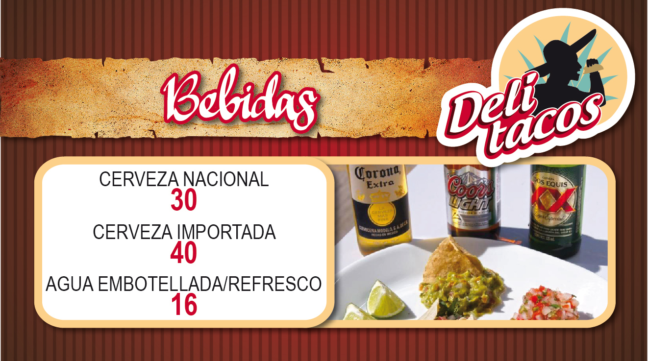 Menu Design by Luis Arriola for this project | Design #3698651