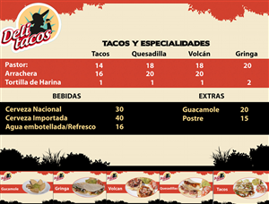 Menu Design by abhijeet nayer
