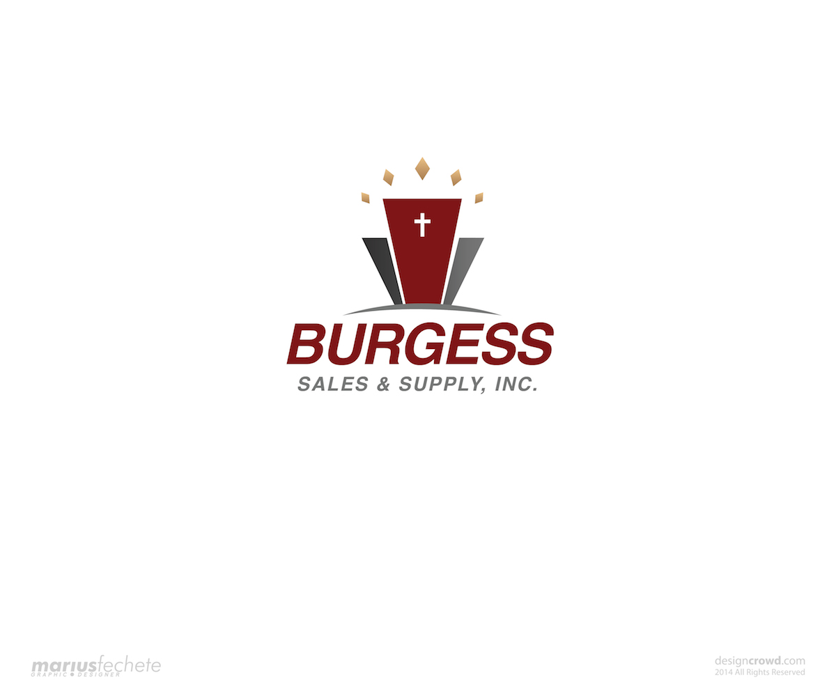 Logo Design by Marius Fechete for Burgess Sales & Supply, Inc. | Design #3820314