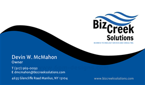 Business Card Design by 6pm Designs