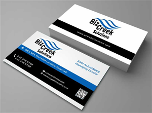 Design de Carte de Visite par AwsomeD pour BizCreek Solutions | Design : #3579751