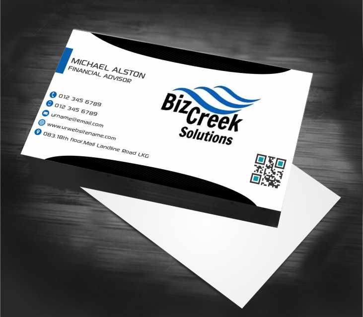 Design de Carte de Visite par AwsomeD pour BizCreek Solutions | Design #3579761