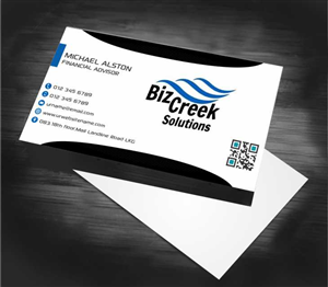 Design de Carte de Visite par AwsomeD pour BizCreek Solutions | Design : #3579761