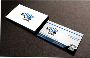Design de Carte de Visite par AwsomeD pour BizCreek Solutions | Design : #3579765