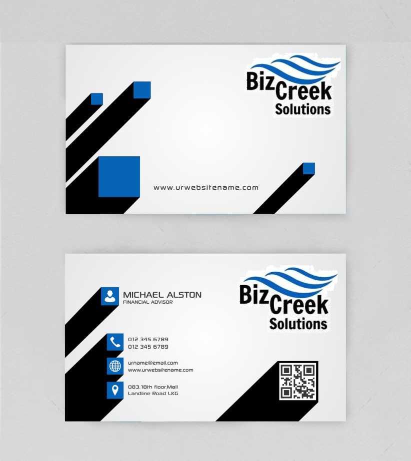 Business Card Design by AwsomeD for BizCreek Solutions | Design #3579772
