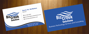 Business Card Design by harmi_199 for BizCreek Solutions | Design: #3582824