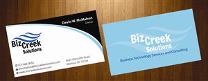 Business Card Design by harmi_199 for BizCreek Solutions | Design: #3582852