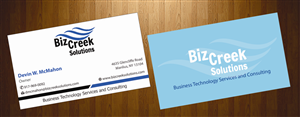 Business Card Design by harmi_199 for BizCreek Solutions | Design: #3582864