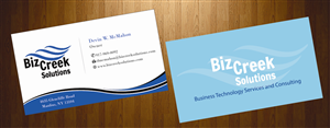 Business Card Design by harmi_199 for BizCreek Solutions | Design: #3582891