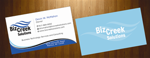 Business Card Design by harmi_199 for BizCreek Solutions | Design: #3582894