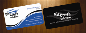 Business Card Design by harmi_199 for BizCreek Solutions | Design: #3582914