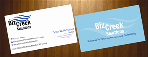 Business Card Design by harmi_199 for BizCreek Solutions | Design: #3582918