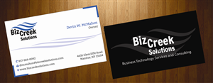 Business Card Design by harmi_199 for BizCreek Solutions | Design: #3583245