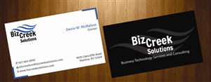 Business Card Design by harmi_199 for BizCreek Solutions | Design: #3583256