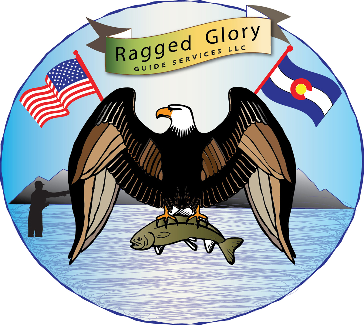 Logo Design by Idea Works for Ragged Glory Guide Svs. | Design #3584259