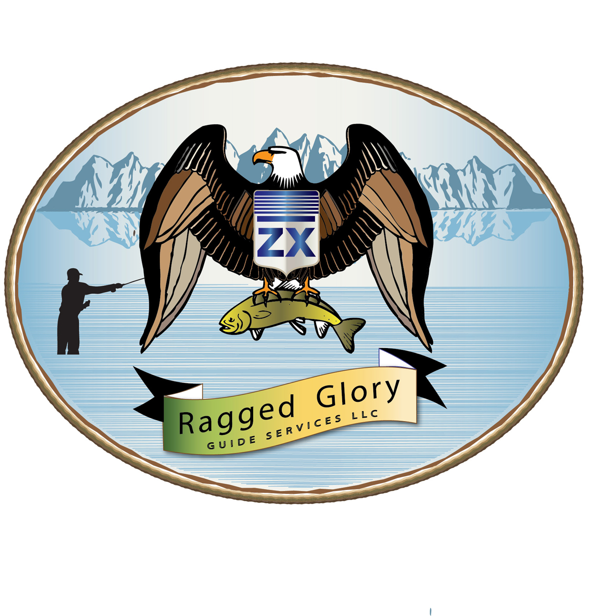 Logo Design by Idea Works for Ragged Glory Guide Svs. | Design #3599572
