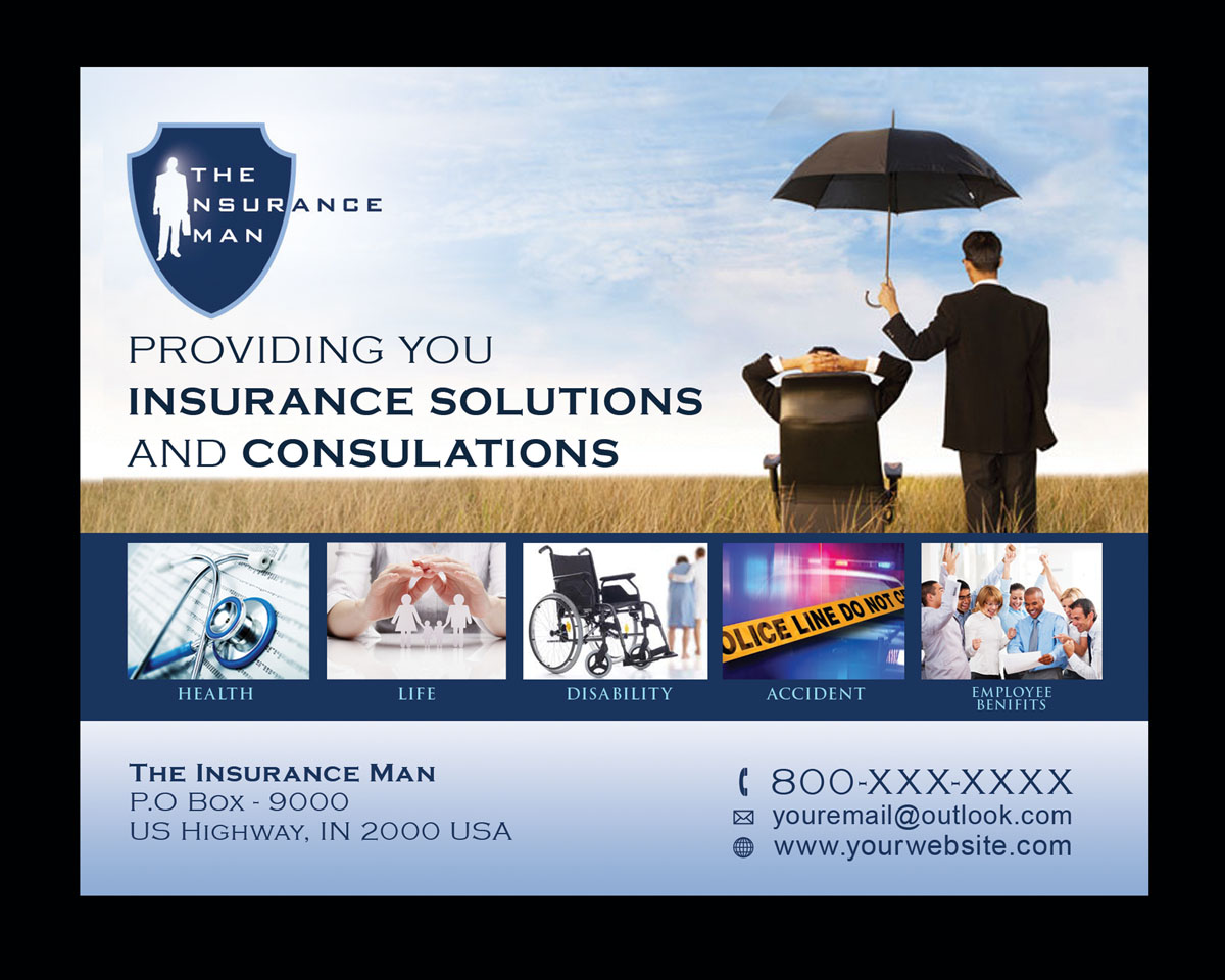 Diseño de Postal por NatPearlDesigns para J. E. Wilkins Insurance Services | Diseño #3607536