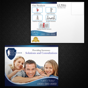Diseño de Postal por Mon01 para J. E. Wilkins Insurance Services | Diseño: #3578817