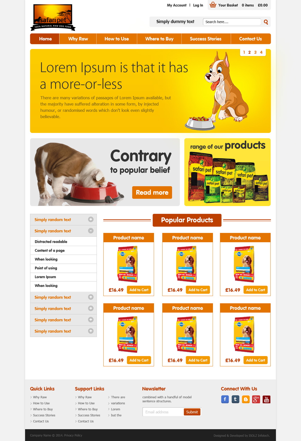 Web Design by ISOLZ INFOTECH for this project | Design #3588631