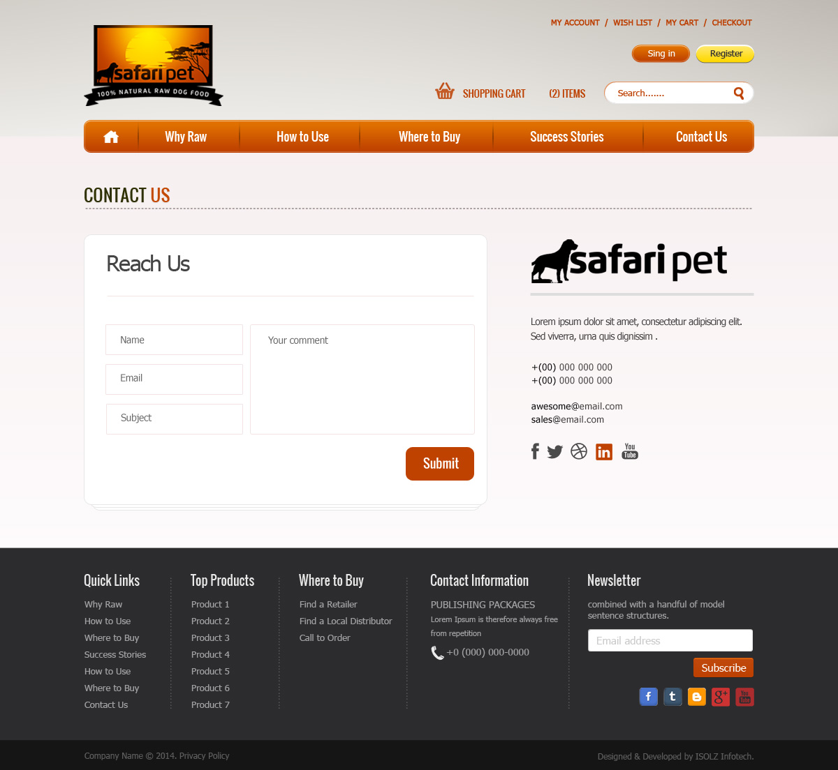 Web Design by ISOLZ INFOTECH for this project | Design #3664927