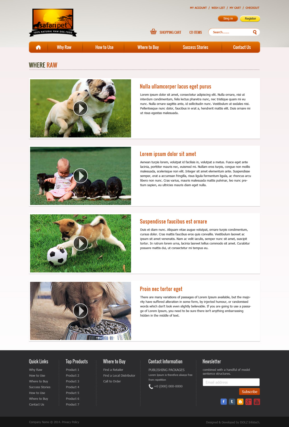 Web Design by ISOLZ INFOTECH for this project | Design #3665038