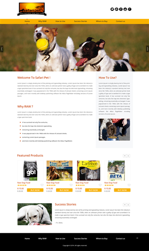 Web Design by pb for this project | Design: #3583208