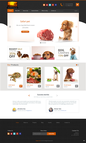 Web Design by pb for this project | Design: #3583258