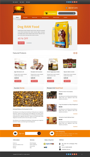 Web Design by pb for this project | Design: #3583274