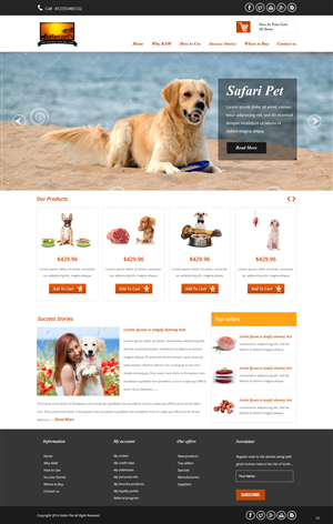 Web Design by pb for this project | Design: #3583277