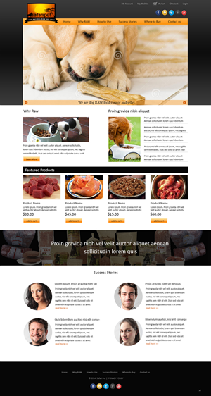 Web Design by pb for this project | Design: #3583301