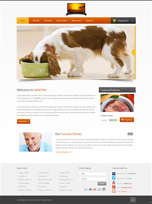 Web Design by pb for this project | Design: #3583303