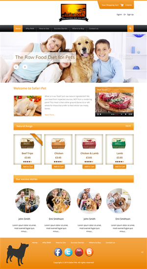 Web Design by pb for this project | Design: #3595026