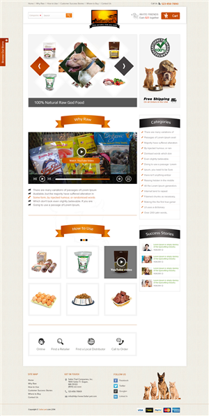 Web Design by the-lion-king for this project | Design: #3589673