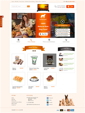 Web Design by the-lion-king for this project | Design: #3594376