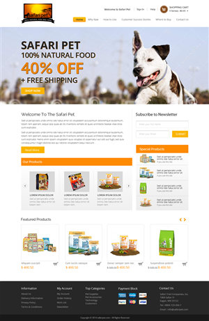 Web Design by OM for this project | Design: #3620755