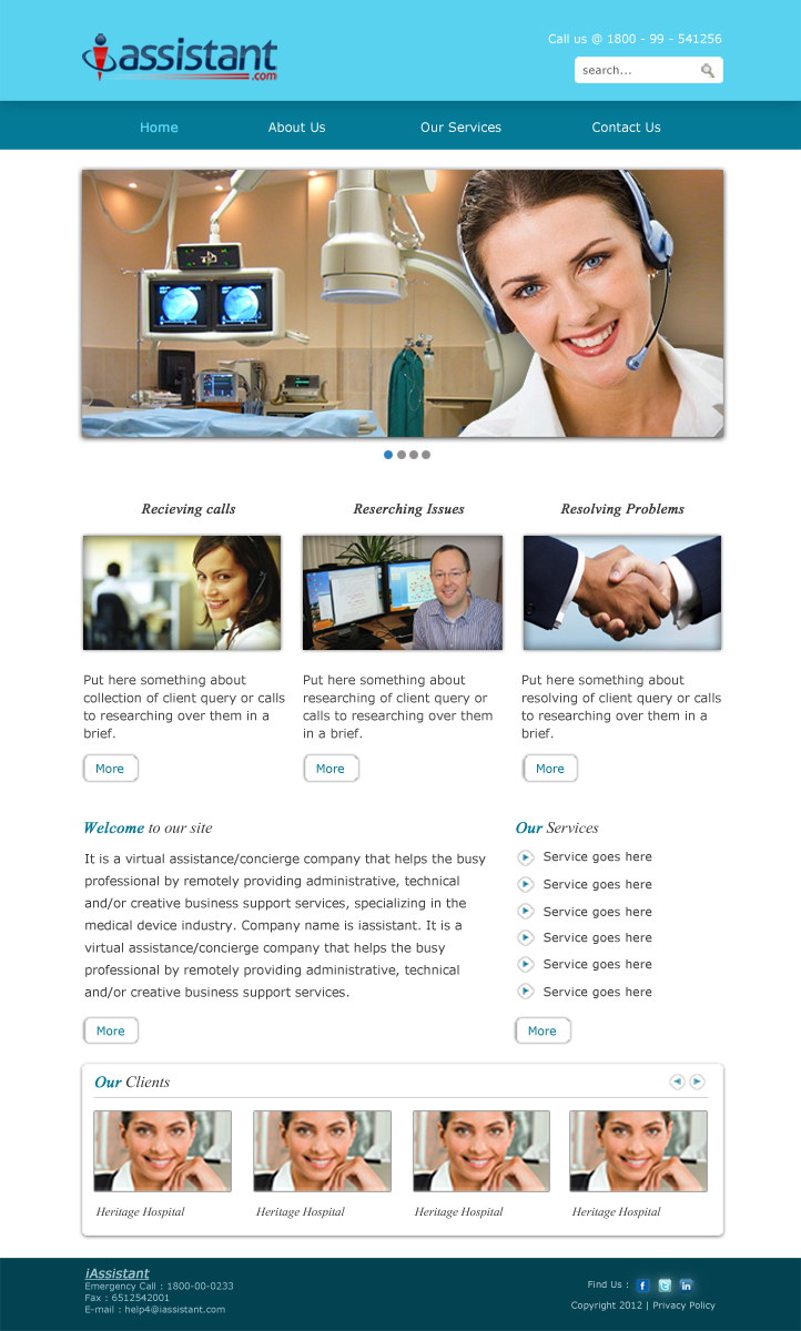 Web Design par UniqueDesignz pour ce projet | Design #919222