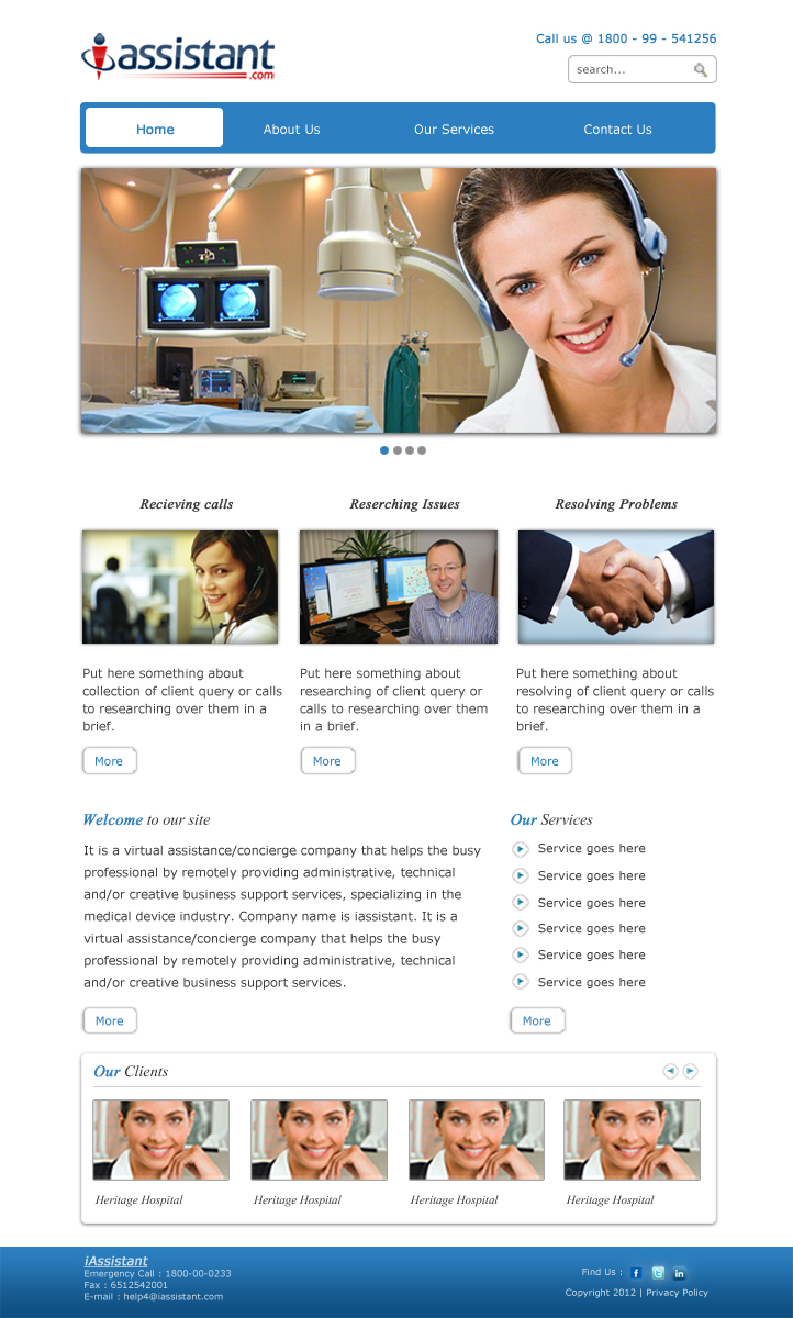 Web Design by UniqueDesignz for this project | Design #919890